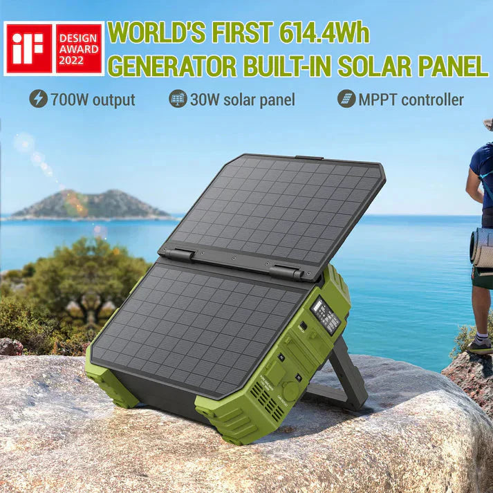 Charge Anywhere – Solar Generator for Life on the Go