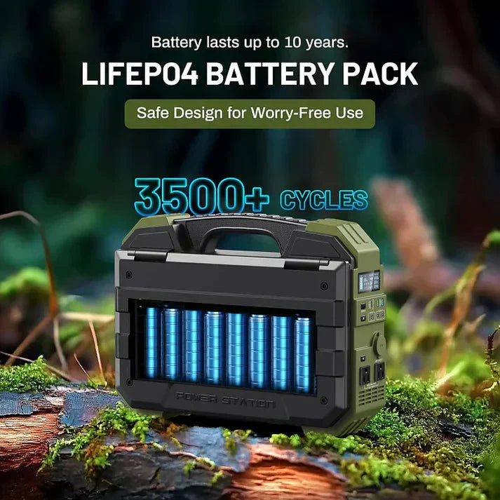 Charge Anywhere – Solar Generator for Life on the Go