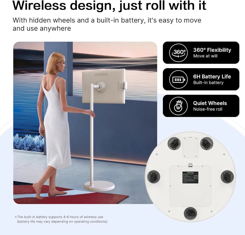 📱 Mobile Wireless Touch Screen Smart Display – Where Convenience Meets Innovation! 🖥️