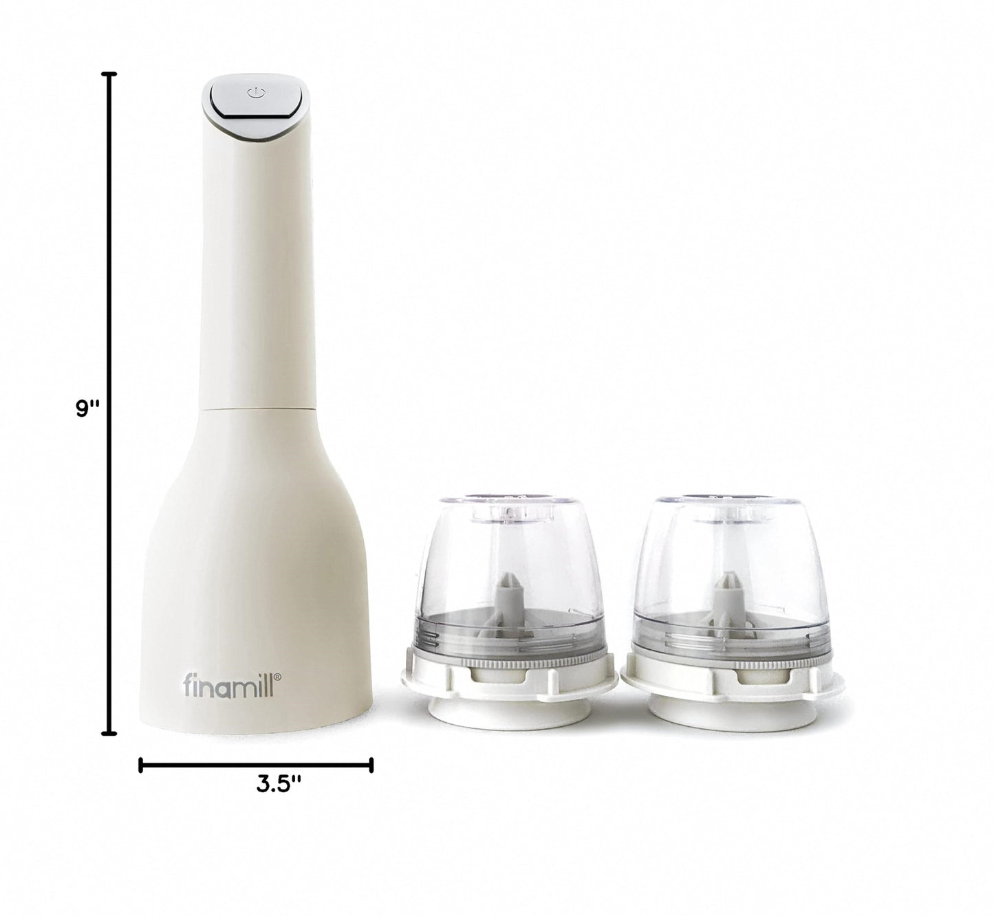 Salt & Pepper Grinder Set 🌶️🧂 | Electric, Adjustable, LED & Ceramic Blades ✨ | 2 Quick Pods(With Salt and Pepper Mill Tray)