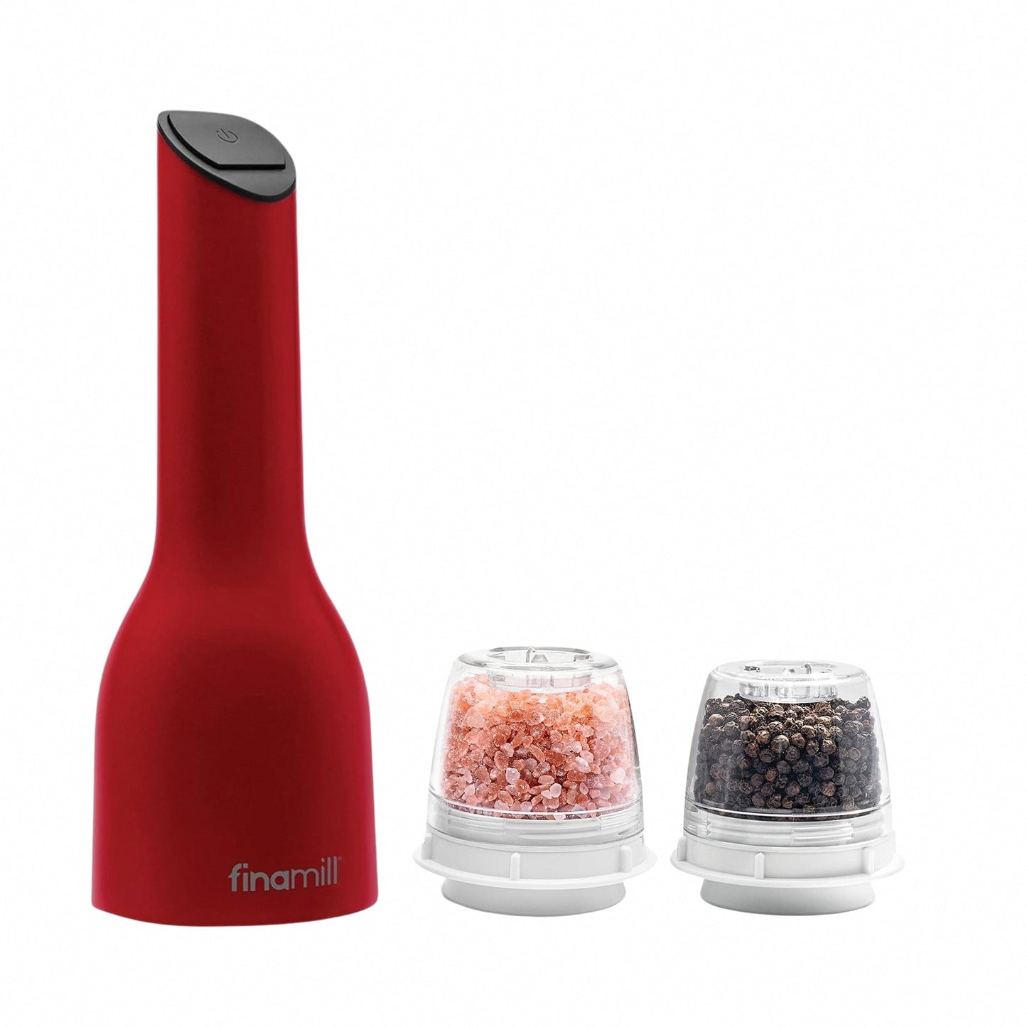 Salt & Pepper Grinder Set 🌶️🧂 | Electric, Adjustable, LED & Ceramic Blades ✨ | 2 Quick Pods(With Salt and Pepper Mill Tray)